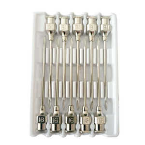 Agujas de acero inoxidable/agujas de jeringa veterinaria de todos los tamaños Aguja de inyección veterinaria Cerdo - Product Image 3