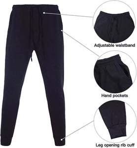 Nuevo diseño de los hombres Jogger Chándal 2 piezas Deporte Casual Cremallera Sudadera con capucha joogers Set para la venta - Product Image 5