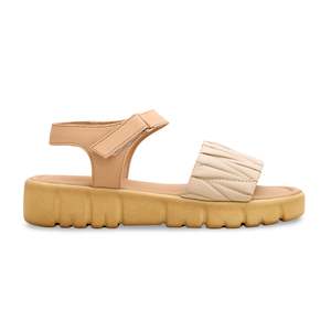 รองเท้าส้นลิ่มแบบทางการสำหรับผู้หญิงรองเท้าส้นตึกแบบผูกเชือก PU0128สายรัดข้อเท้าปิดนิ้วเท้าสี่เหลี่ยมทำจาก PU วัสดุส่วนบนของลูกไม้สำหรับงานแต่งงาน - Product Image 3