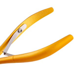 Pinzas de tijera de hoja curva de acero inoxidable, removedor de cutículas de piel muerta para pedicura, corte de uñas, arte, uso de dedos de bebé - Product Image 6