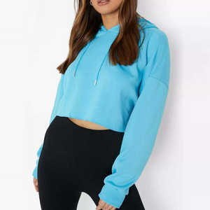 Sudaderas Cortas Deportivas de Otoño con Diseño Nuevo Estampado al por Mayor, de Buena Calidad, con Logotipo en el Frente, Tela de Lona Antibolitas - Product Image 1