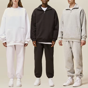 Chándal Deportivo para Hombre, Personalizado con Logotipo, de Invierno, de Alta Calidad, Estampado, 100% Algodón, Felpa, Ecológico, Cortavientos y Transpirable - Product Image 1