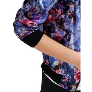 Chaqueta de bombardero cálida de invierno para mujer, gran oferta de manga larga, chaqueta de bombardero de diseño personalizado OEM para mujer con colores de logotipo personalizados - Product Image 5