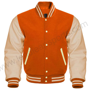 Wholesale Custom Latest Designs <b>Long</b> Sleeve Baseball Varisty <b>Jacket</b> <b>Men</b> Plain Blank Varisty <b>Jackets</b> for <b>Men</b> Quick Dry - Product Image 1