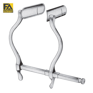 เครื่องถ่างด้วยมือสแตนเลสสตีล smith-Blue ขนาด75X23มม. เครื่องมือผ่าตัดพื้นฐาน - Product Image 1