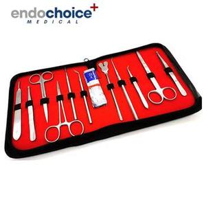Chuyên nghiệp sử dụng thép không gỉ Silicone Pad suturing Kit vết thương đóng cửa công cụ đào tạo cho sinh viên y tế thực hành khâu Kit - Product Image 2