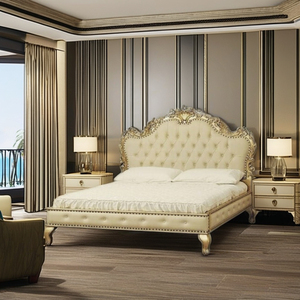 Precio de Fábrica, Juego Completo de Muebles de Dormitorio de Hotel de Primera Calidad, Cama King Size Súper Cómoda y Ecológica, Precio al por Mayor - Product Image 2