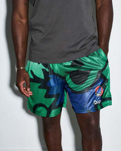 Short de basket-ball en polyester personnalisé de haute qualité pour hommes en vente en gros Short de sport en maille décontracté écologique fabriqué au Pakistan par sublimation - Product Image 6