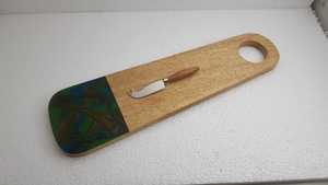 Prix Directs d'Usine - Planche à Découper en Bois Carrée Artisanale Haxagon International pour Accessoires de Cuisine - Product Image 5