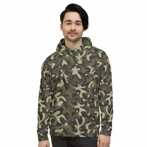 Breathable Wholesale popular men s custom printed logo camouflage hoodies 2024 men s style