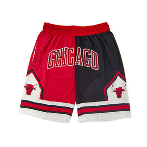 Short de l'équipe de basket-ball américaine à vente chaude Short en maille brodée avec poches - Product Image 4