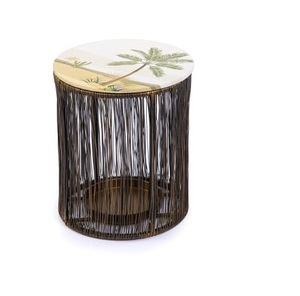 Porte-bougie votif en métal de qualité supérieure, gravé à la main avec un motif floral, vente chaude pour la décoration de mariage et de la maison - Product Image 5