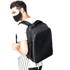Customized Logo Men's <b>Laptop</b> <b>Backpack</b> PU <b>Leather</b> Sling Bag Business Shoulder Messenger Bag for Men with logo <b>Backpack</b> - Product Image 6