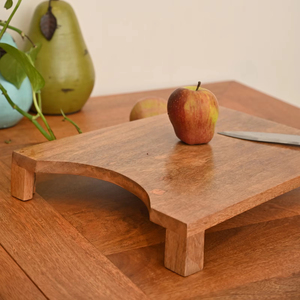 Planche à découper en bois personnalisée de haute qualité avec logo personnalisé gravé au laser pour couper le bois - Product Image 1