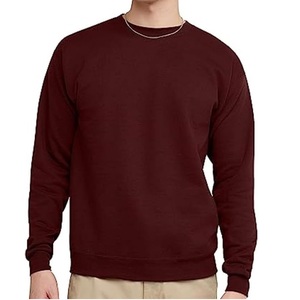 Al Aire Libre superventas nuevo estilo hombres pulóver sudadera hecho en fábrica Color sólido liso alargado de talla grande pulóver sudadera - Product Image 1