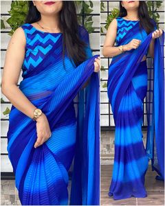 Tenue ethnique indienne de fête, tenue décontractée Georgette, tenue de travail avec imprimé numérique Banglori, chemisier pour femmes et filles - Product Image 2