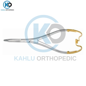 Porte-aiguille en acier inoxydable de conception supérieure personnalisée avec porte-aiguille de conception supérieure de verrouillage par orthopédiques de KAHLU - Product Image 6