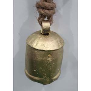 Campana Metálica Rústica Decorativa de Lujo con Adorno Colgante Hecho a Mano para Decoración de Interiores de Casas de Campo, Patios y Jardines - Product Image 5