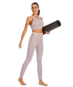 Nueva ropa deportiva Fitness Gym Wear Venta al por mayor Sujetador deportivo de secado rápido Mujeres Seamless Gym Wear Yoga Set - Product Image 2