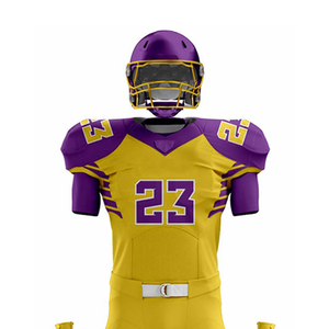 Uniforme de Fútbol Americano de Alta Calidad en Oferta, Transpirable, Manga Corta, 100% Poliéster - Product Image 4