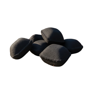 Natural Coconut Shell Machine-Made Charcoal Briquettes Pillow Shape Industrial BBQ Smokeless Eco-Friendly <b>Long</b> Lasting High - Product Image 1