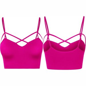 Soutien-gorge de sport respirant à séchage rapide pour femmes pour la course à pied Fitness Yoga antichoc beauté dos soutien-gorge de sport - Product Image 6