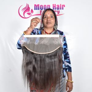 100% Extensions de tissage en vrac indiens bruts de cheveux humains à l'aspect naturel de haute qualité produits haut de gamme en Inde - Product Image 1