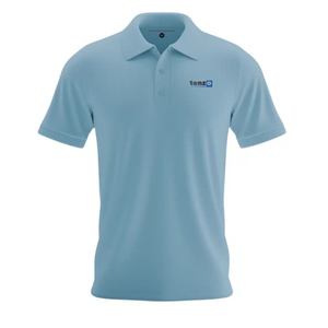 Polo homme urbain en coton et polyester, tissu jersey, manches courtes, coupe moderne, longueur standard, design respirant, vente en gros - Product Image 3