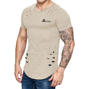 เสื้อยืดผู้ชายผ้าคอตตอนแห้งเร็วสี100% ออกแบบล่าสุดสำหรับใส่กลางแจ้ง - Product Image 1