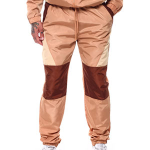 Ensemble survêtement pour homme, veste zippée et pantalon de jogging, fabrication sur mesure en ligne, broderie, bloc de couleur, nylon, pantalon de survêtement coupe-vent - Product Image 4