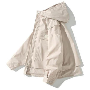 Wholesale Custom <b>Men's</b> 100% Cotton Oversized Acid Wash Hoodie Distressed Vintage 3D Embossed <b>Zip</b>-<b>Up</b> French Terry Embroidered - Product Image 3