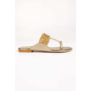 Salwar Kameez Anarkali Dorado para Mujer, Estilo Bollywood, Ropa Étnica India en Georgette, IFS-KLP25-005 - Product Image 3