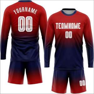 ชุดเครื่องแบบสำหรับผู้ใหญ่เสื้อเจอร์ซีย์ฟุตบอลสำหรับสโมสรฟุตบอลออกแบบได้ตามต้องการ - Product Image 4