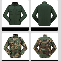Automne hommes M65 Denim rétro Cargo vestes en plein air Multi poches hauts noirs champ décontracté mode randonnée manteau uniforme Cargo coupe-vent