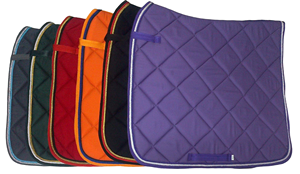 Almohadilla de sillín de doma occidental acolchada con caballo cuadrado nuevo al por mayor forro de tela de poliéster relleno de algodón opciones OEM personalizadas - Product Image 2