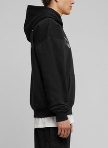 Sweat-shirt à capuche pour hommes en coton lourd surdimensionné personnalisé Service OEM 2024 Style Premium brodé grande taille offre en gros - Product Image 4