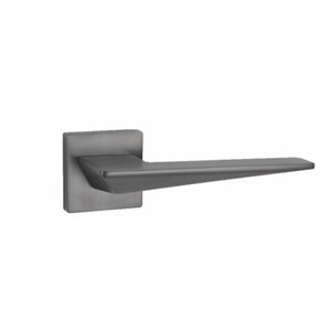 Poignée de porte noire classique de style minimaliste idéale pour les maisons contemporaines chambres bureaux et portes d'appartement d'Inde - Product Image 1