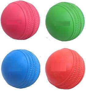 Balles de cricket en caoutchouc élégantes de 156 g, haute qualité, meilleure vente, logo personnalisable, couture personnalisée, couleur personnalisée, nom de marque personnalisé - Product Image 4