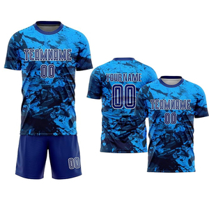 เสื้อฟุตบอลแขนสั้นสำหรับผู้ชายเสื้อกีฬาเสื้อฟุตบอลพิมพ์โลโก้แบบกำหนดเอง - Product Image 6