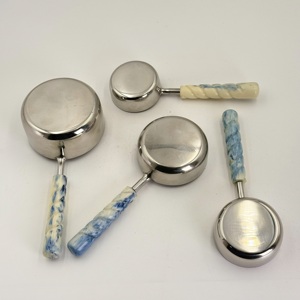 Food Grade Quality Stainless Steel <b>Measuring</b> <b>Cups</b> With Resin Handles Super Selling Kitchenware Counting <b>Cups</b> & <b>Measure</b> <b>Cups</b> <b>Set</b> - Product Image 5