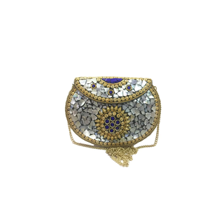 Bags Quality Customized Metal Bag Super Hot Personality Best Selling Product Custom <b>Handbag</b> Metal Bags Chain - Product Image 1