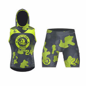 2025 dernière conception personnalisée 7on7 ensemble de vêtements de sport en gros personnalisé Sublimation imprimé 7 sur 7 Jersey caractéristiques respirantes - Product Image 4