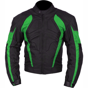 เสื้อแจ็กเก็ตขี่มอเตอร์ไซต์หนังสำหรับผู้ชาย - Product Image 6