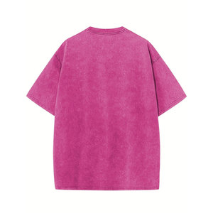 Camiseta informal con hombros caídos para hombre de punto de algodón 100% fabricada en Pakistán, ecológica y transpirable - Product Image 2