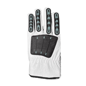 Guantes de seguridad mecánicos de trabajo de construcción industrial hechos a mano en fábrica Servicio OEM Guantes de trabajo ligeros - Product Image 2