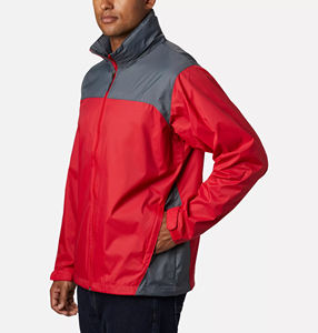 Vestes de sport imperméables fines à fermeture éclair personnalisées pour hommes, coupe-vent d'extérieur, manteaux à capuche pour la course à pied - Product Image 3