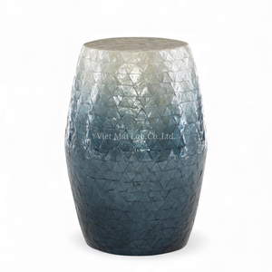 เก้าอี้มุกทำมือสุดหรูหรา ตกแต่งด้วยเปลือกหอย เฟอร์นิเจอร์สำหรับนั่ง - Product Image 1