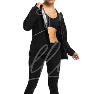 Chaqueta cortavientos para mujer, venta al por mayor, chaqueta ligera de secado rápido para exteriores, cortavientos impermeable transpirable con capucha - Product Image 3