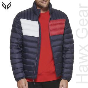 2024 couleur unie rembourré porter hommes veste rembourrée Streetwear nouvelle mode confortable hommes veste rembourrée - Product Image 4