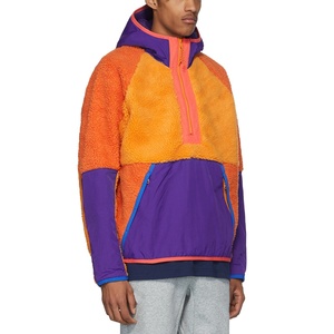 Wholesale Customized Fleece Hoodie for <b>Men</b> Warm <b>Sherpa</b> Lined Sweatshirt Basics Cotton Blended <b>jacket</b> for <b>men</b> 2025 - Product Image 3